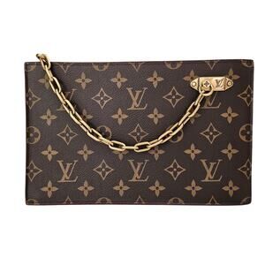 Louis Vuitton Legacy Chain Clutch Monogram Canvas